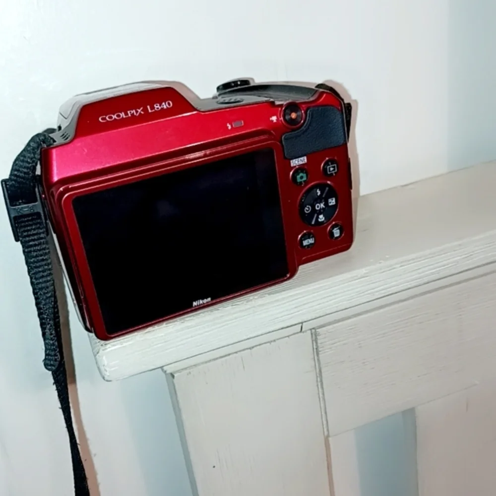 Nikon Red Digital Camera